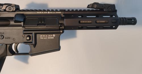 Tippmann M4-22 Micro Elite Pistol mit Magpul MOE Hinterschaft