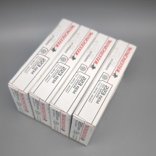 .223 Remington 55gr. FMJ Winchester Target 1000 Patronen