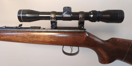 Einzelladerbüchse .22LfB mit Tasco Zielfernrohr 3-9