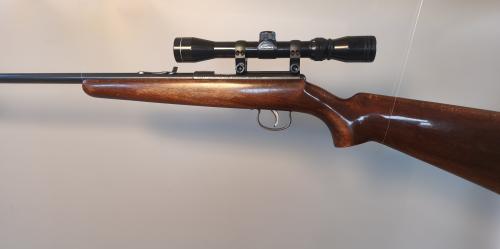 Einzelladerbüchse .22LfB mit Tasco Zielfernrohr 3-9