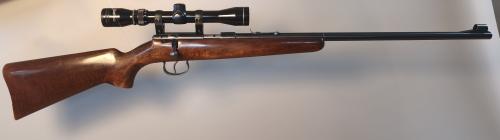 Einzelladerbüchse .22LfB mit Tasco Zielfernrohr 3-9