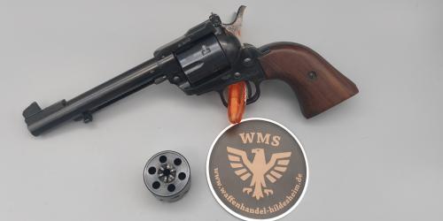 HS Mod. 21S Single Action Revolver .22Magnum/.22WMR mit Wechseltrommel .22Lfb/.22lr Colt SAA Single Action Army "Peacemaker"