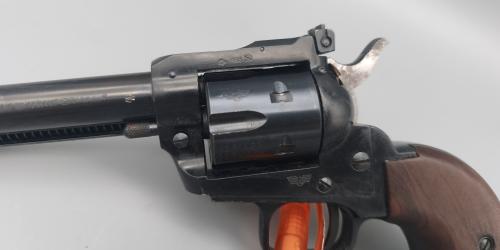 HS Mod. 21S Single Action Revolver .22Magnum/.22WMR mit Wechseltrommel .22Lfb/.22lr Colt SAA Single Action Army "Peacemaker"