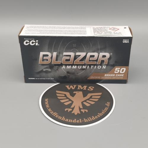 CCI Blazer Brass 9mm Luger 124gr. VM 1000er Karton
