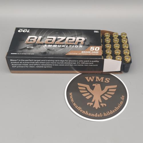 CCI Blazer Brass 9mm Luger 124gr. VM 1000er Karton