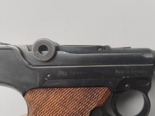 Erma KGP 68 verkleinerte P08 7,65 Browning Kniegelenkpistole