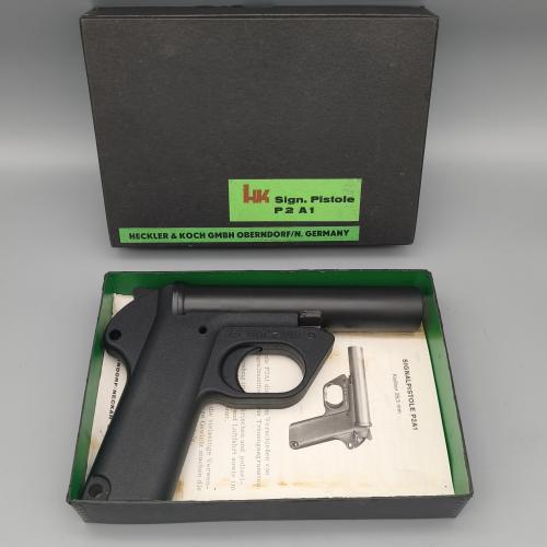 H&K Signalpistole P2A1 Kaliber 4 BundesZollVerwaltung Zoll im original Karton