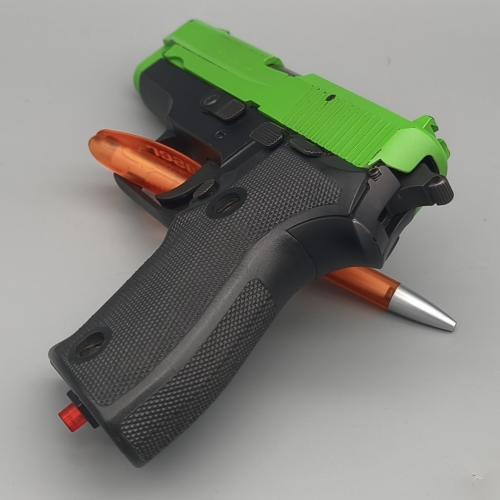 P6 Laser Übungspistole der Polizei NRW "Grünwaffe" CQT" #660