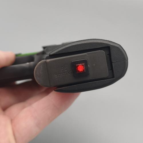 P6 Laser Übungspistole der Polizei NRW "Grünwaffe" CQT" #660