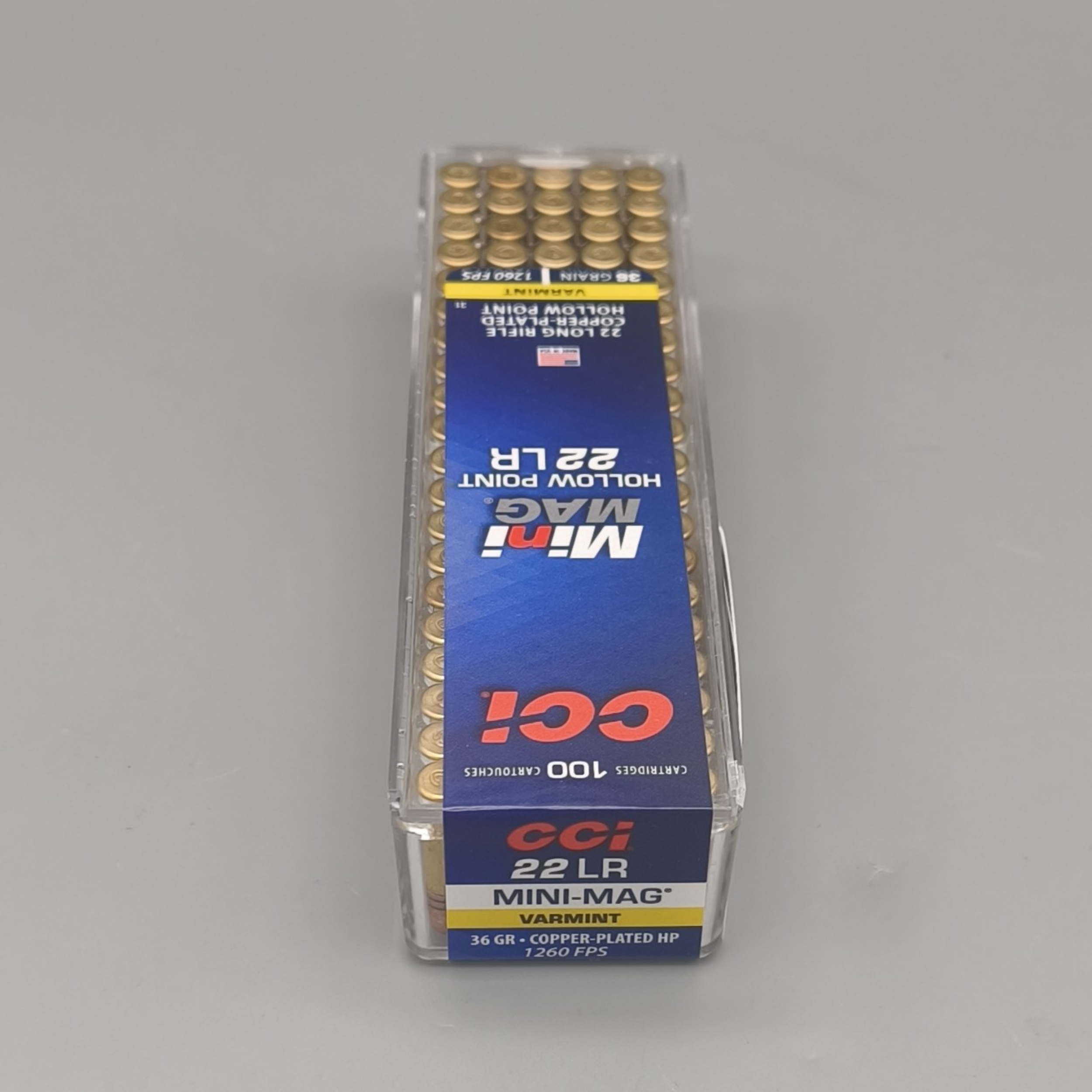 CCI MiniMag .22LfB 36gr. CPHP Verkupfert Hohlspitz 1000St�ck