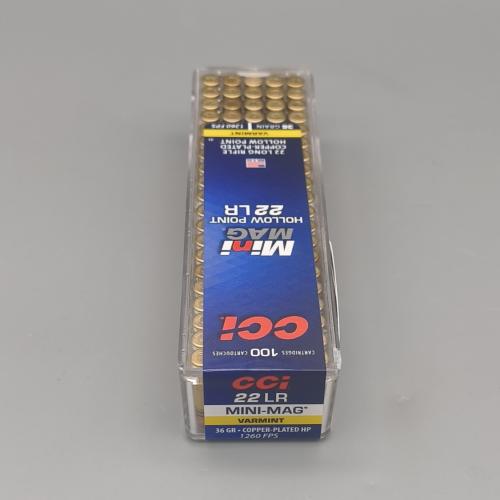 CCI MiniMag .22LfB 36gr. CPHP Verkupfert Hohlspitz 1000Stück