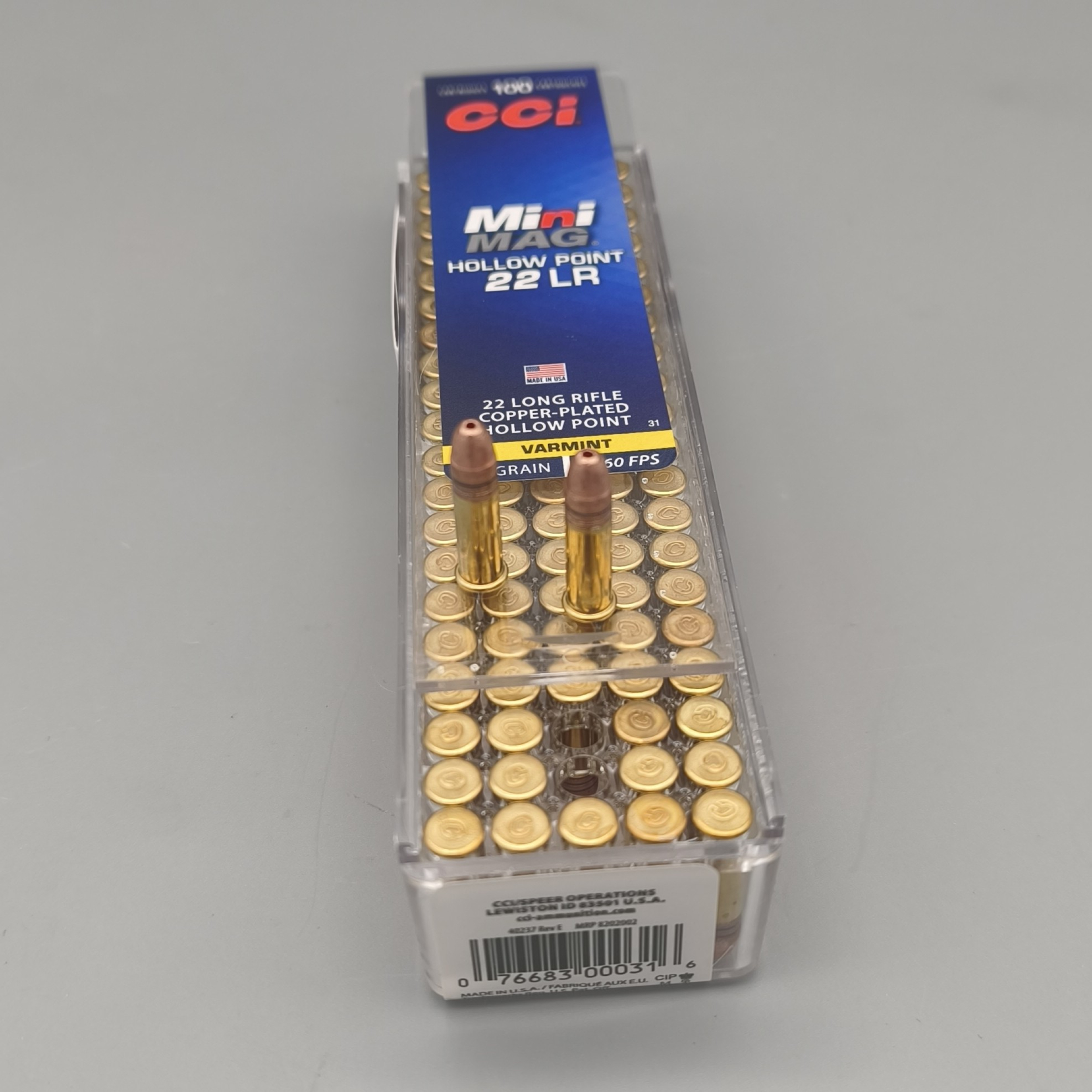 CCI MiniMag .22LfB 36gr. CPHP Verkupfert Hohlspitz 1000St�ck