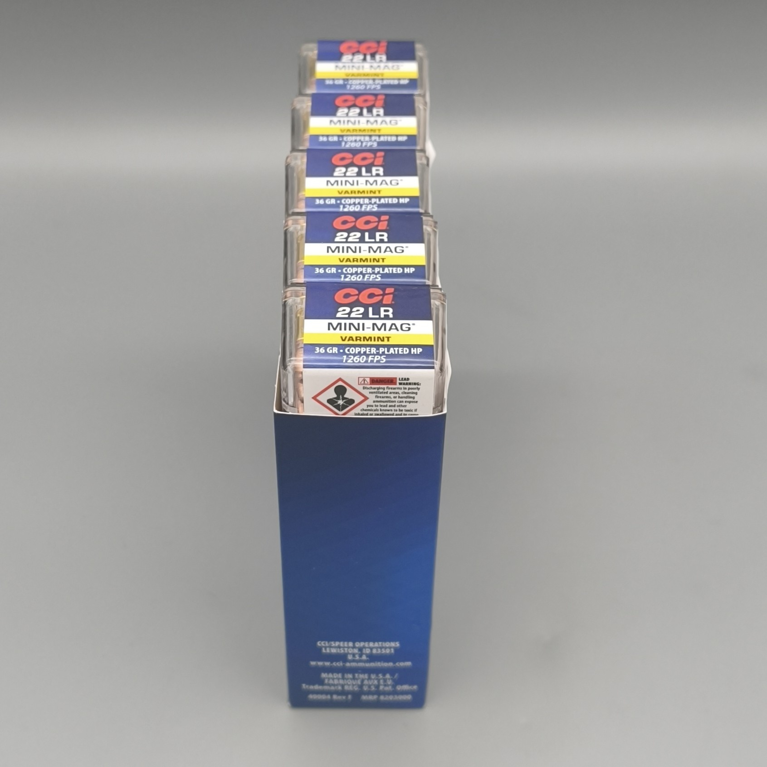 CCI MiniMag .22LfB 36gr. CPHP Verkupfert Hohlspitz 1000St�ck