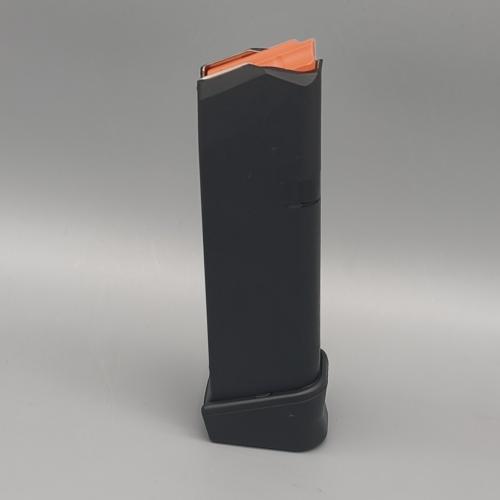 Glock 19 Magazin mit +2 Boden Gen. 5 mit orangem Zubringer 17 Patronen