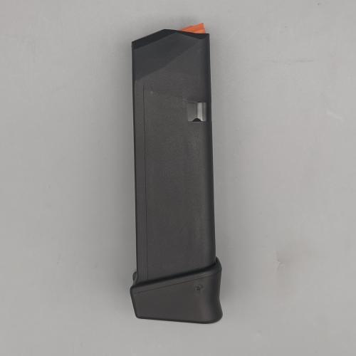 Glock 19 Magazin mit +2 Boden Gen. 5 mit orangem Zubringer 17 Patronen