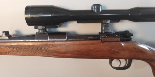 Akah Merkur Repetiperbüchse Mauser 98 7x64 mit Zeiss 6x42