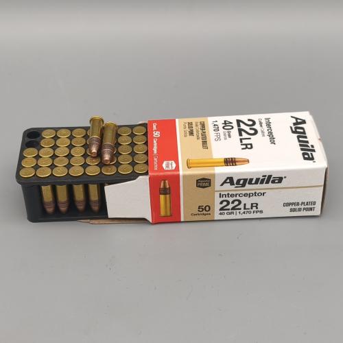 Aguila Interceptor .22LfB 40gr. High Velocity 250Stück