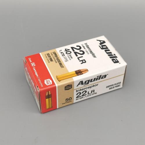 Aguila Interceptor .22LfB 40gr. High Velocity 250Stück