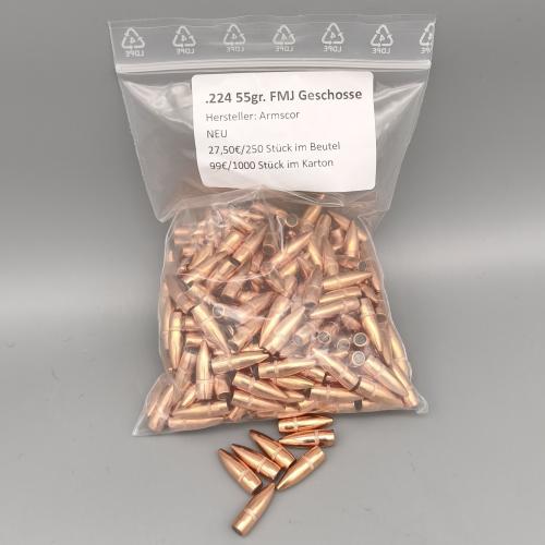 Armscor Geschosse .22/.224 3,6Gramm/55gr. 250er Beutel