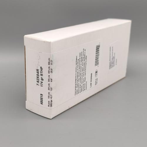 Hornady Whitebox 7,62x54R 174gr. BTHP Match 20er Paket Messing Boxer