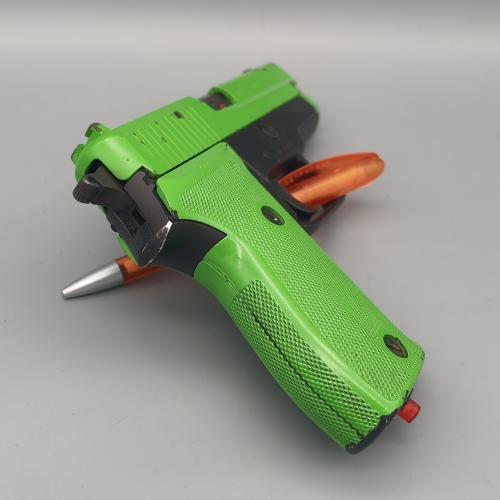 P6 Laser Übungspistole der Polizei NRW "Grünwaffe" CQT" #986