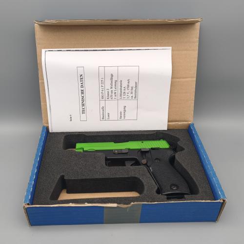 P6 Laser Übungspistole der Polizei NRW "Grünwaffe" CQT" #815