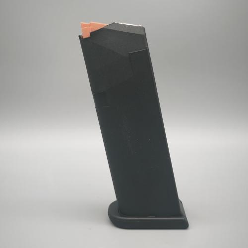 Glock 19 Magazin Gen. 5 mit orangem Zubringer 15 Patronen