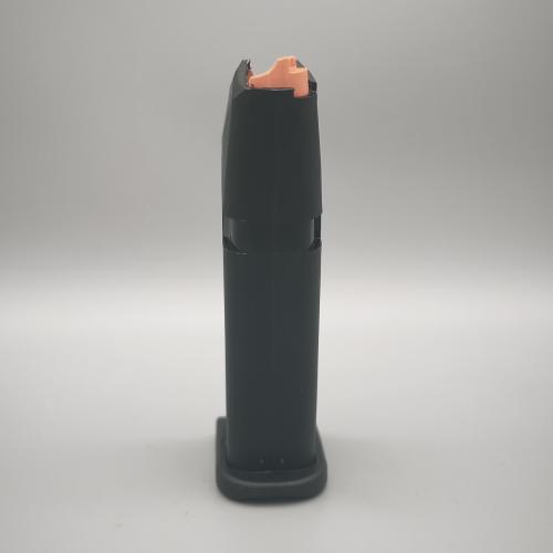 Glock 19 Magazin Gen. 5 mit orangem Zubringer 15 Patronen