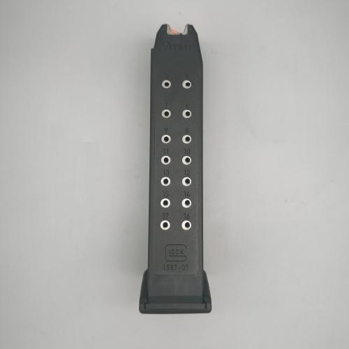 Glock 17 Magazin Gen. 5 mit orangem Zubringer 17 Patronen