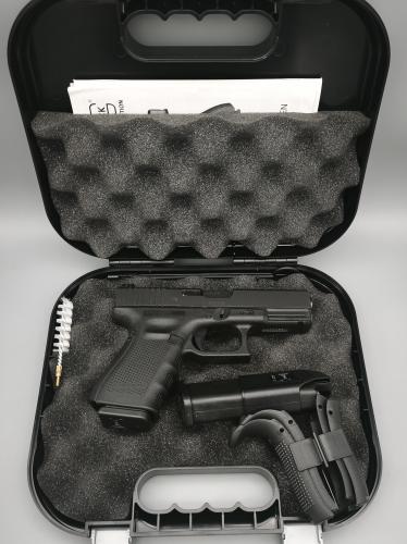 Glock 19C Gen4 9mm Luger Kompensator/Compensated auch als Wechselsystem! #493