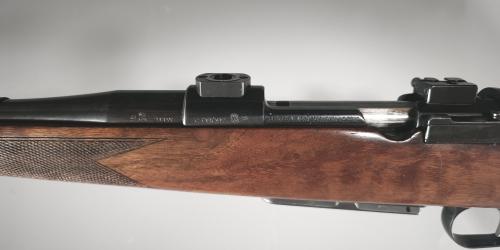 Brünner Mod.98 Repetierbüchse .243Win Mauser 98 System mit Einsteckmagazin und EAW Schwenkmontage #097