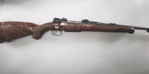 Brünner Mod.98 Repetierbüchse .243Win Mauser 98 System mit Einsteckmagazin und EAW Schwenkmontage #097