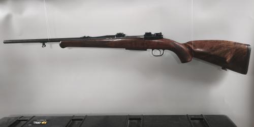 Brünner Mod.98 Repetierbüchse .243Win Mauser 98 System mit Einsteckmagazin und EAW Schwenkmontage #097