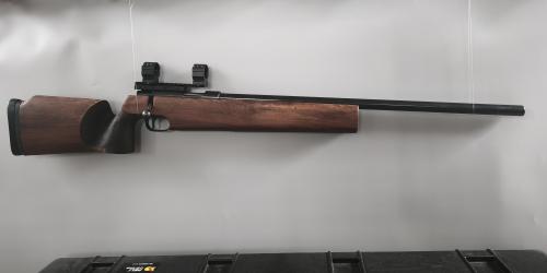 Walther KK Match Einzelladerbüchse .22LfB mit Zielfernrohr Montage 30mm #376