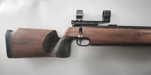 Walther KK Match Einzelladerbüchse .22LfB mit Zielfernrohr Montage 30mm #376