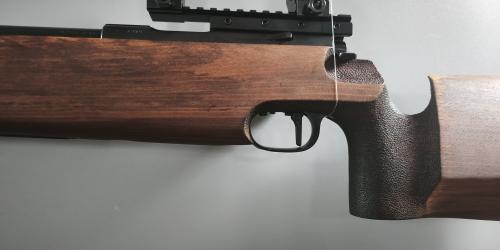 Walther KK Match Einzelladerbüchse .22LfB mit Zielfernrohr Montage 30mm #376