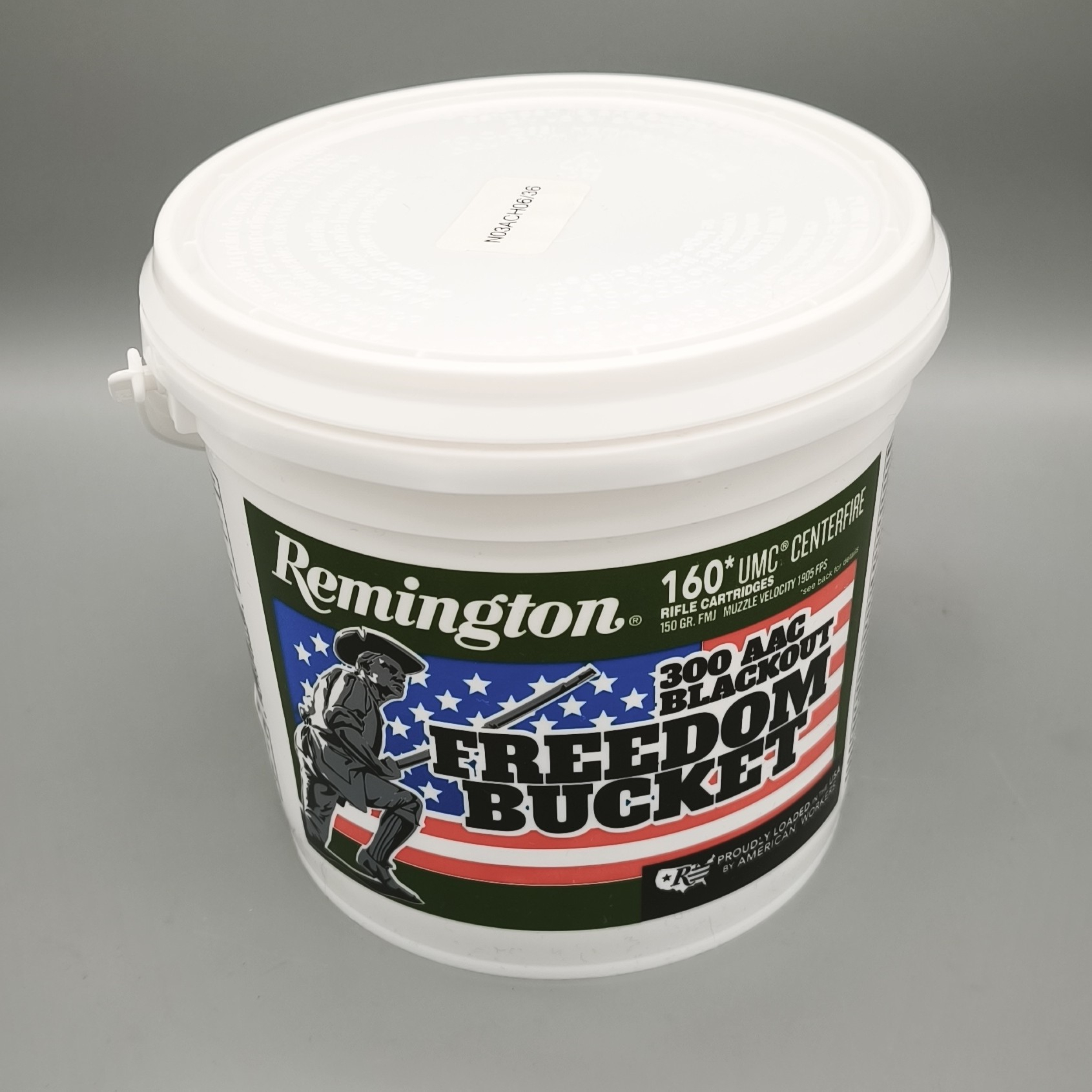 Remington/UMC .300 AAC Blackout 150gr. FMJ 160 St&uuml;ck Freedom Bucket