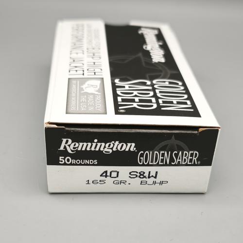 Remington Golden Saber Law Enforcement .40S&W 165gr. BJHP 50er