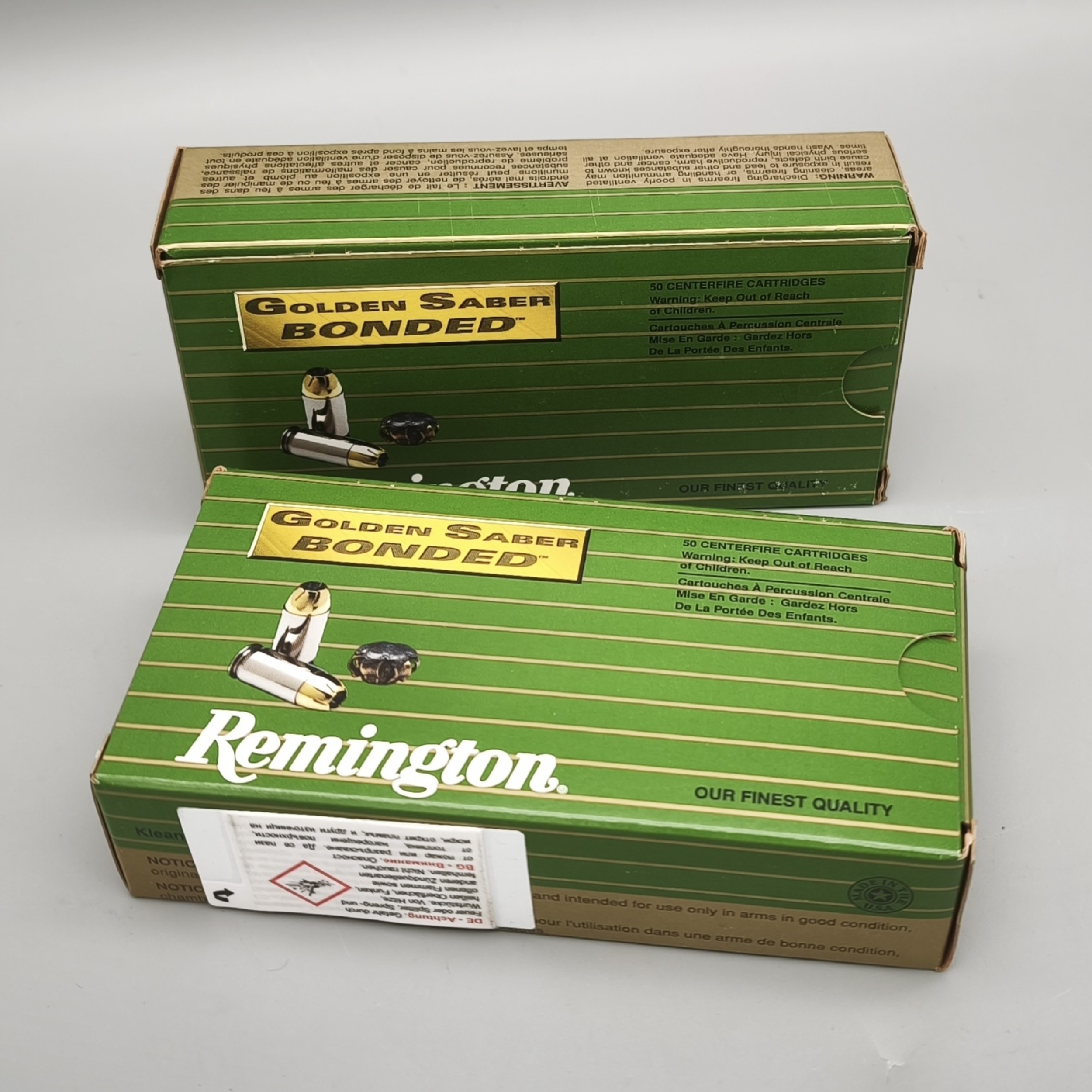 Remington Golden Saber BONDED Law Enforcement .40S&W 180gr. BJHP 50er